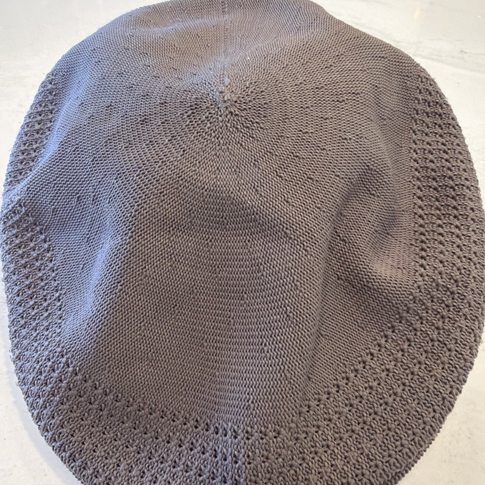 Kangol Unisex Tropic 504 Ventair Flat Cap, Gray Size Large Pre owned - Picture 2 of 12